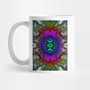 Pineal Palace, Psychedelic Fractal Pattern Mug